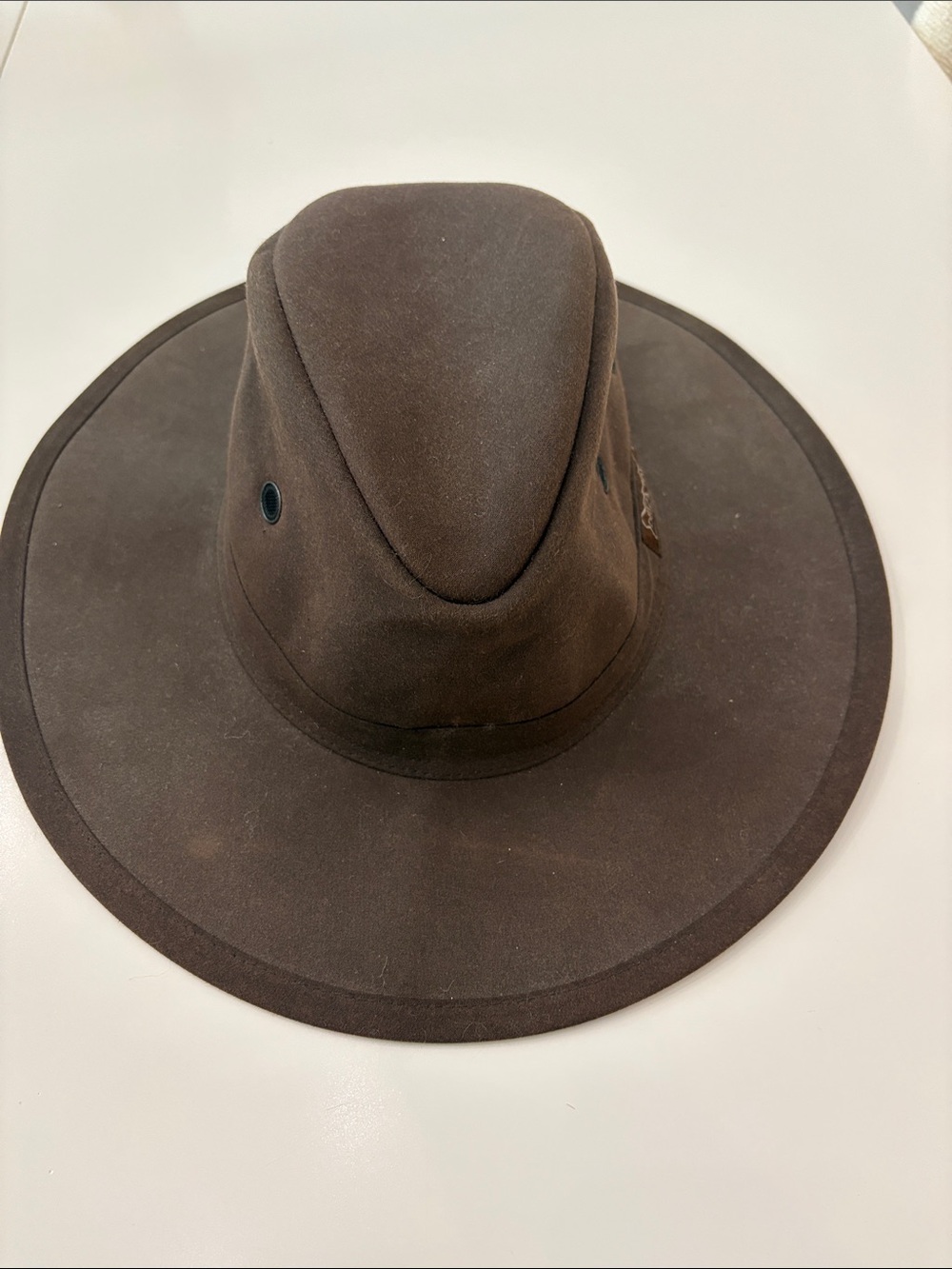 Driza-Bone Dark Brown Outback Hat for Men